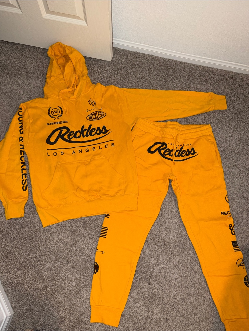 Young & Reckless sweatsuit